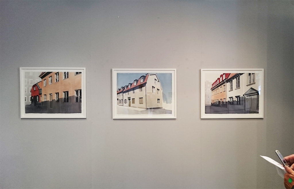 Akvarellsalong 2015 Vernissage